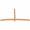 Ekena Millwork Bellingham Timber Gable Bracket, Western Red Cedar, 96"W x 56"H x 3 1/2"D x 3 1/2"F, 14/12 Pitch GBW096X56X0404BEL00SWR - alternate 2